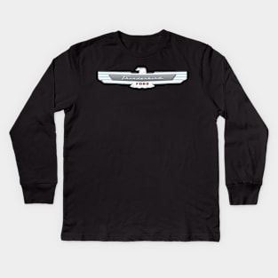 Thunderbird Emblem Kids Long Sleeve T-Shirt